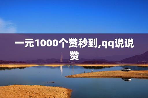 一元1000个赞秒到,qq说说赞