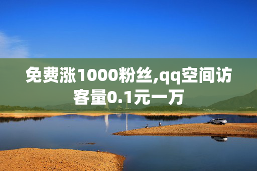 免费涨1000粉丝,qq空间访客量0.1元一万