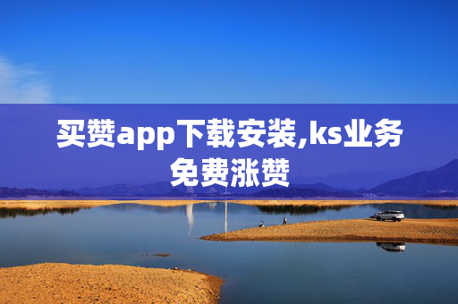 买赞app下载安装,ks业务免费涨赞