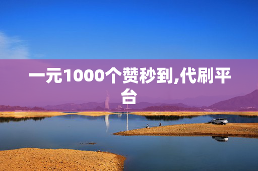 一元1000个赞秒到,代刷平台