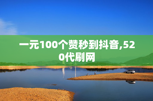 一元100个赞秒到抖音,520代刷网