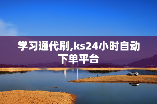 学习通代刷,ks24小时自动下单平台