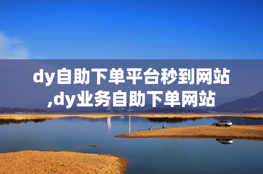 dy自助下单平台秒到网站,dy业务自助下单网站