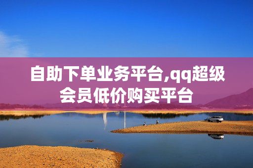 自助下单业务平台,qq超级会员低价购买平台