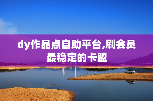 dy作品点自助平台,刷会员最稳定的卡盟