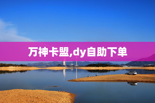 万神卡盟,dy自助下单