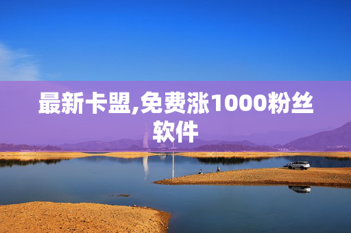 最新卡盟,免费涨1000粉丝软件