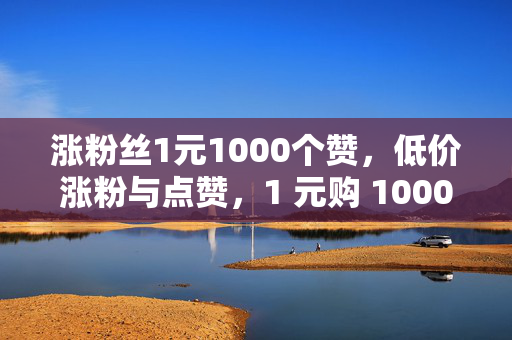 涨粉丝1元1000个赞，低价涨粉与点赞，1 元购 1000 个赞，快速涨粉不是梦！