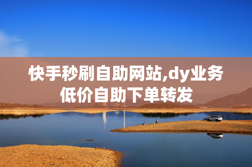 快手秒刷自助网站,dy业务低价自助下单转发